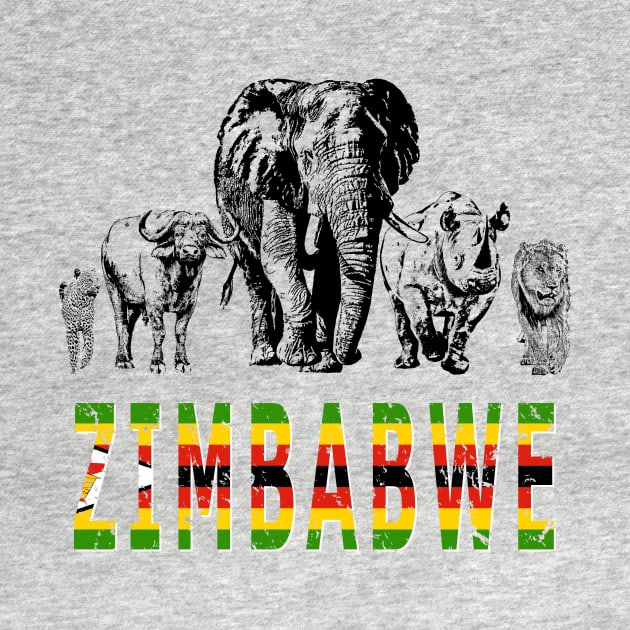 Africa's Big Five for Zimbabwe Fans by scotch